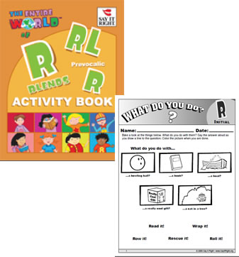 Entire World of Rblends Activity Book (Digital Downloads)