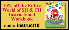 10% off The Entire World of SH and CH Instructional Workbook