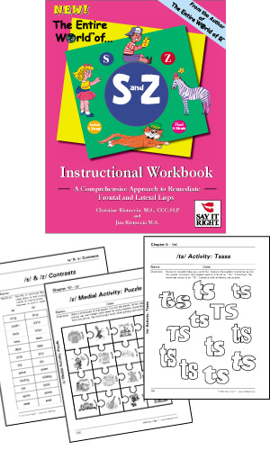 The Entire World of S and Z Instructional Workbook