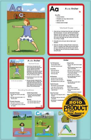 Learn With Yoga ABC Yoga Cards for Kids